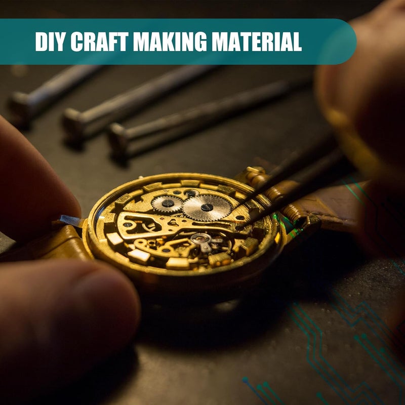 Yaocom 4 Pcs C360 Brass Flat Bar Stock 1/8" x 1" x 12" Rectangle Square Metal Solid Bars Stock Brass Plate for Knife Making, Craft Hobby - Image 5